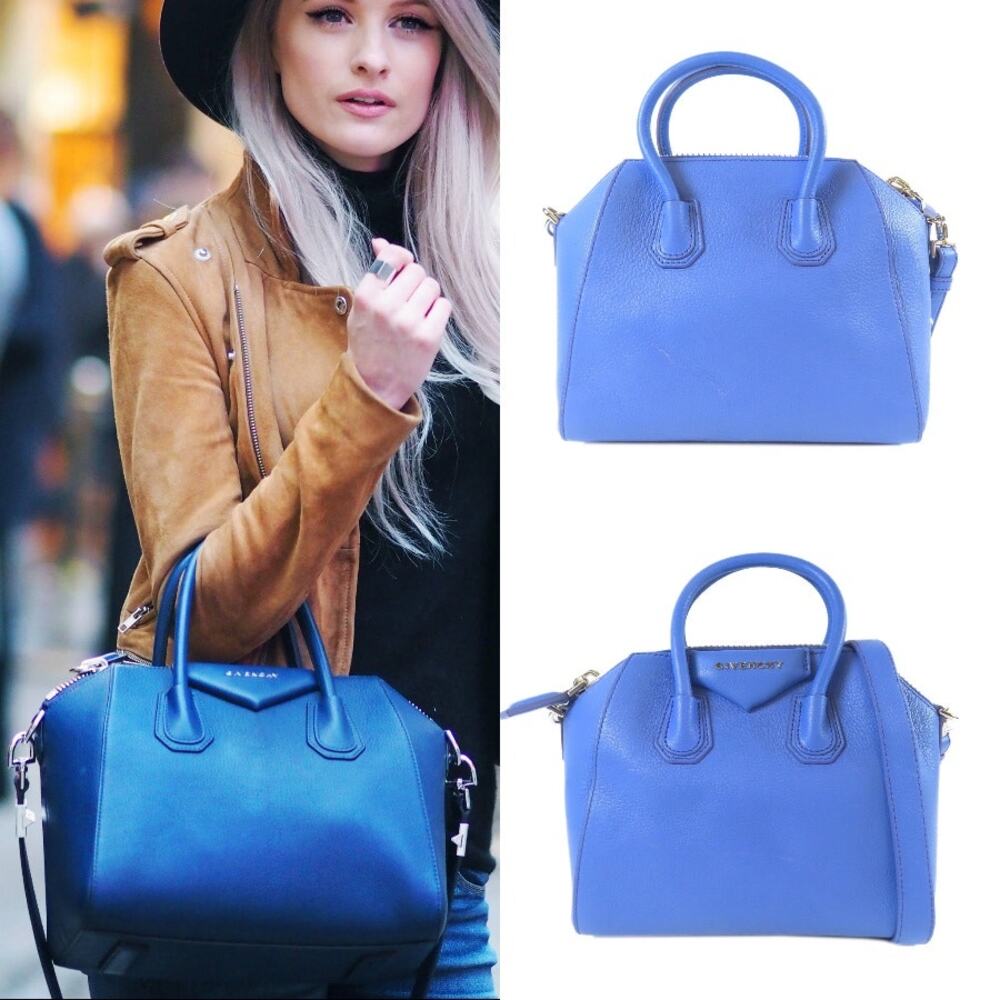 💎✨BEAUTIFUL✨💎AUTHENTIC GIVENCHY Antigona Silver Buckle Shoulder bag